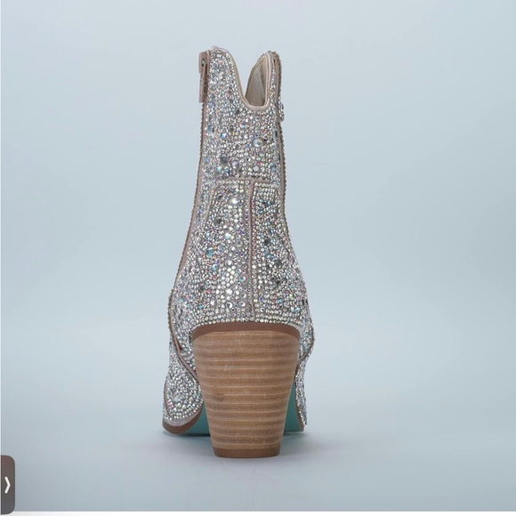 Rhinestone Western Ankle Boot ✨NWOT✨ - Picture 3 of 5